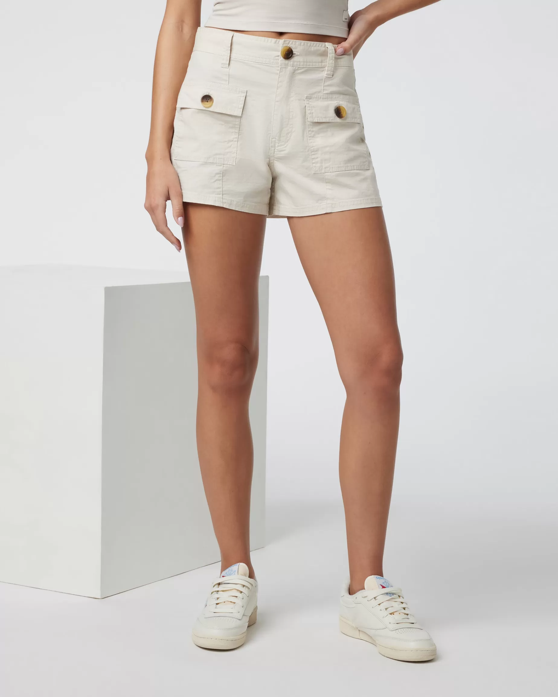 Vuori Vintage Ripstop Utility Short Milkweed Flash Sale