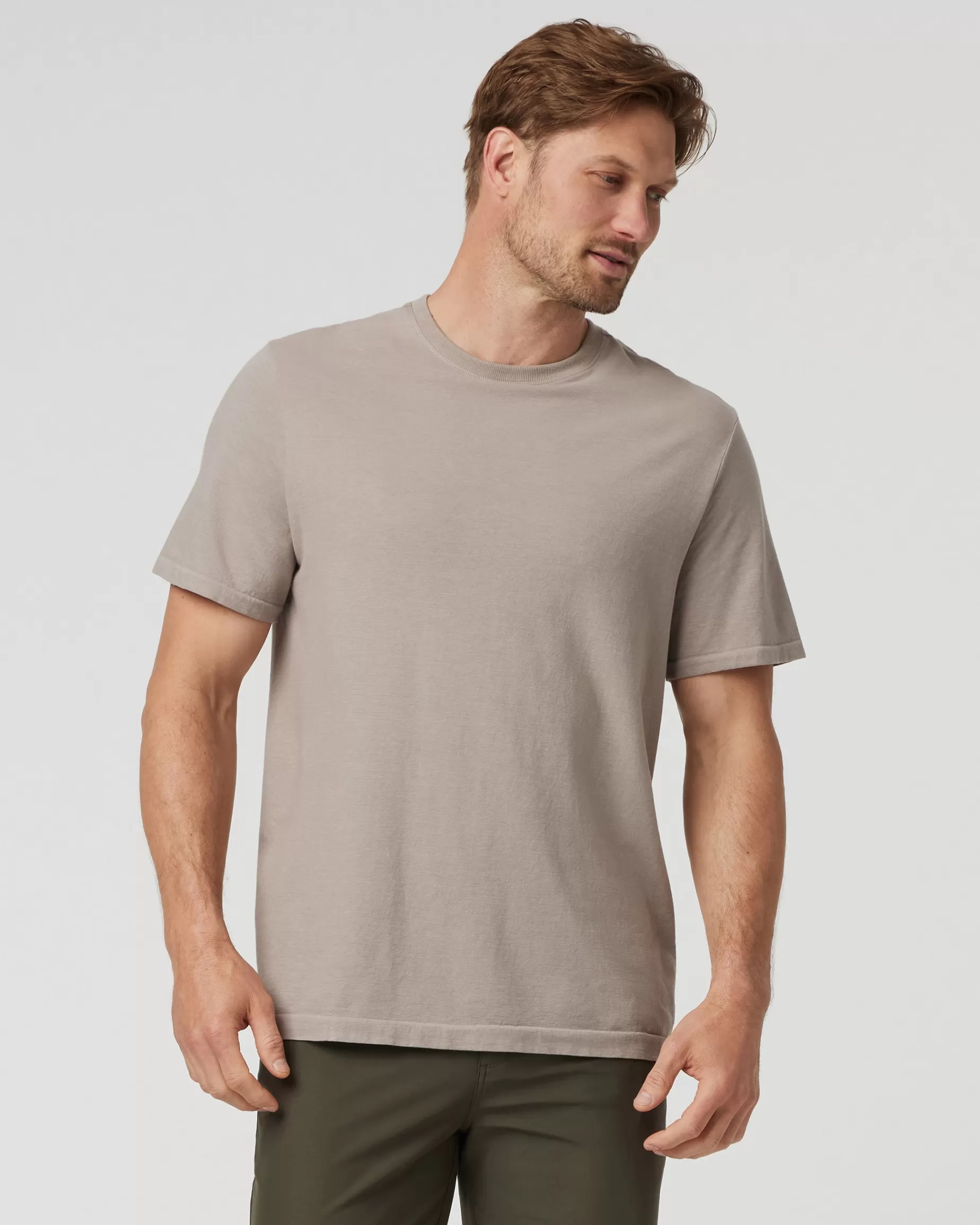 Vuori Weston Seamless Tee Walnut Outlet