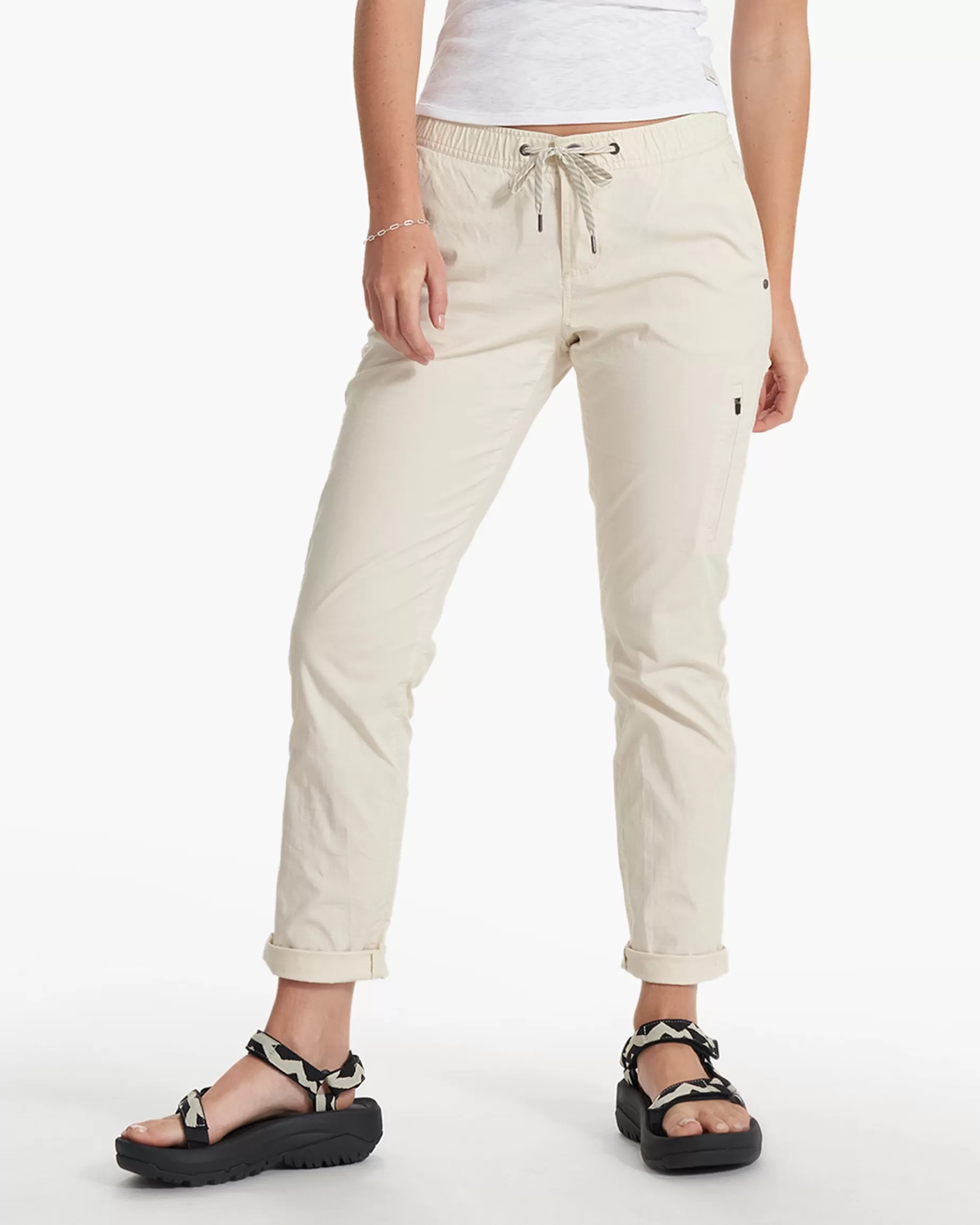 Vuori Womens Ripstop Pant Natural Best