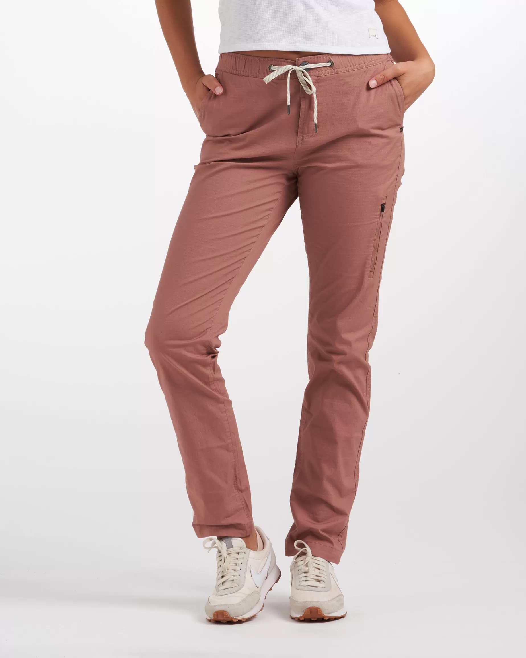 Vuori Womens Ripstop Pant - Long LightTerracotta Hot