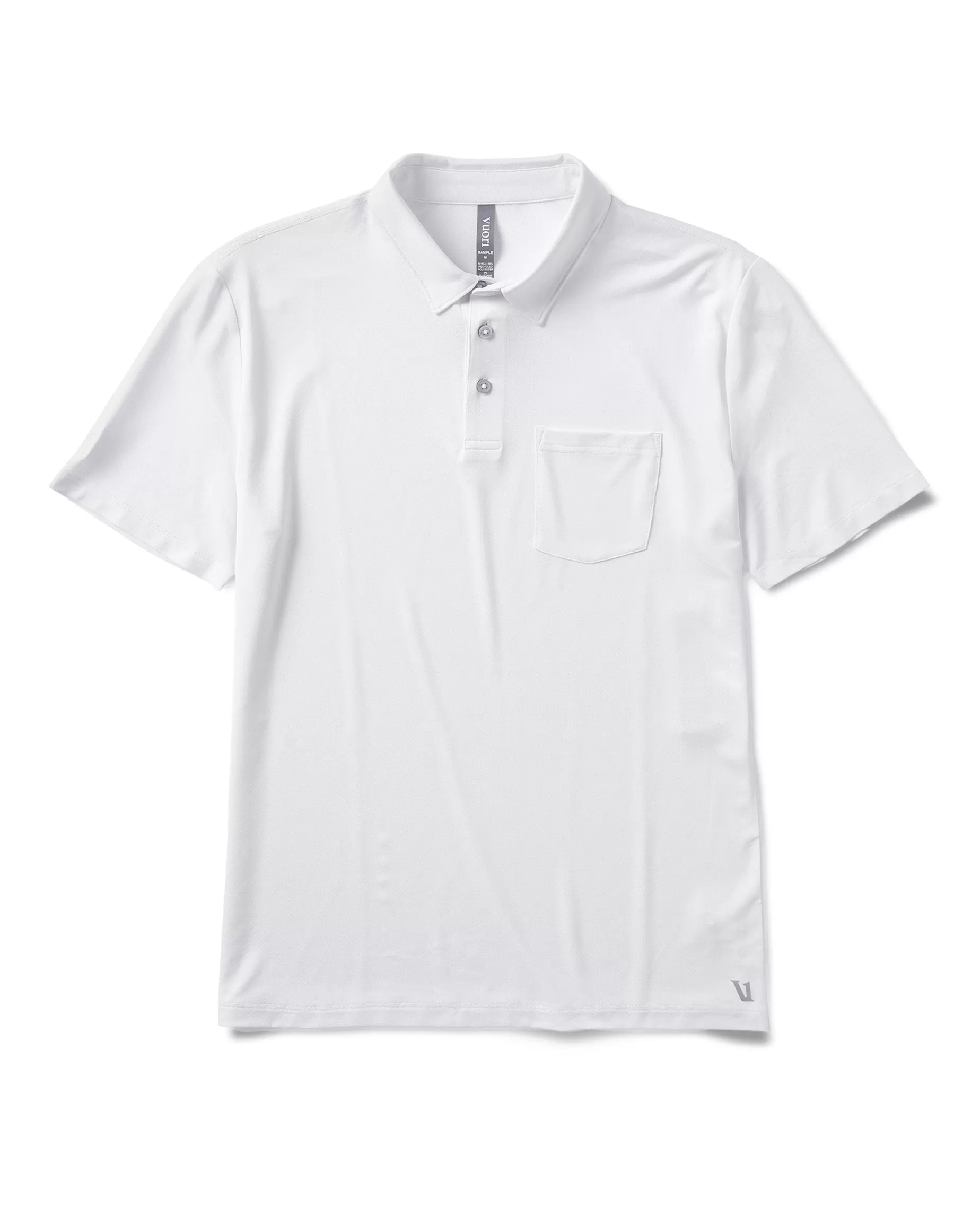 Vuori Zephyr Polo White Store