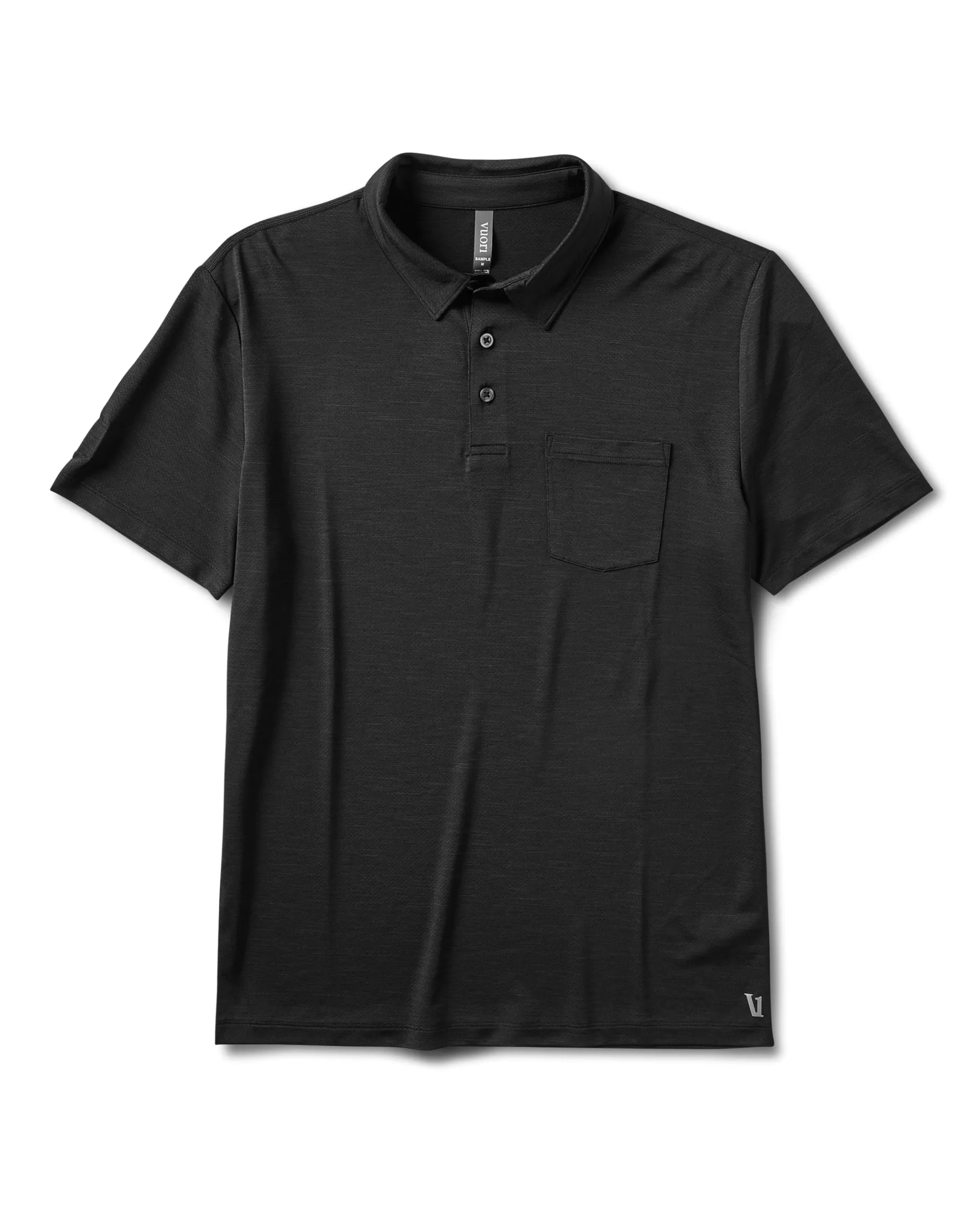 Vuori Zephyr Polo BlackHeather Shop