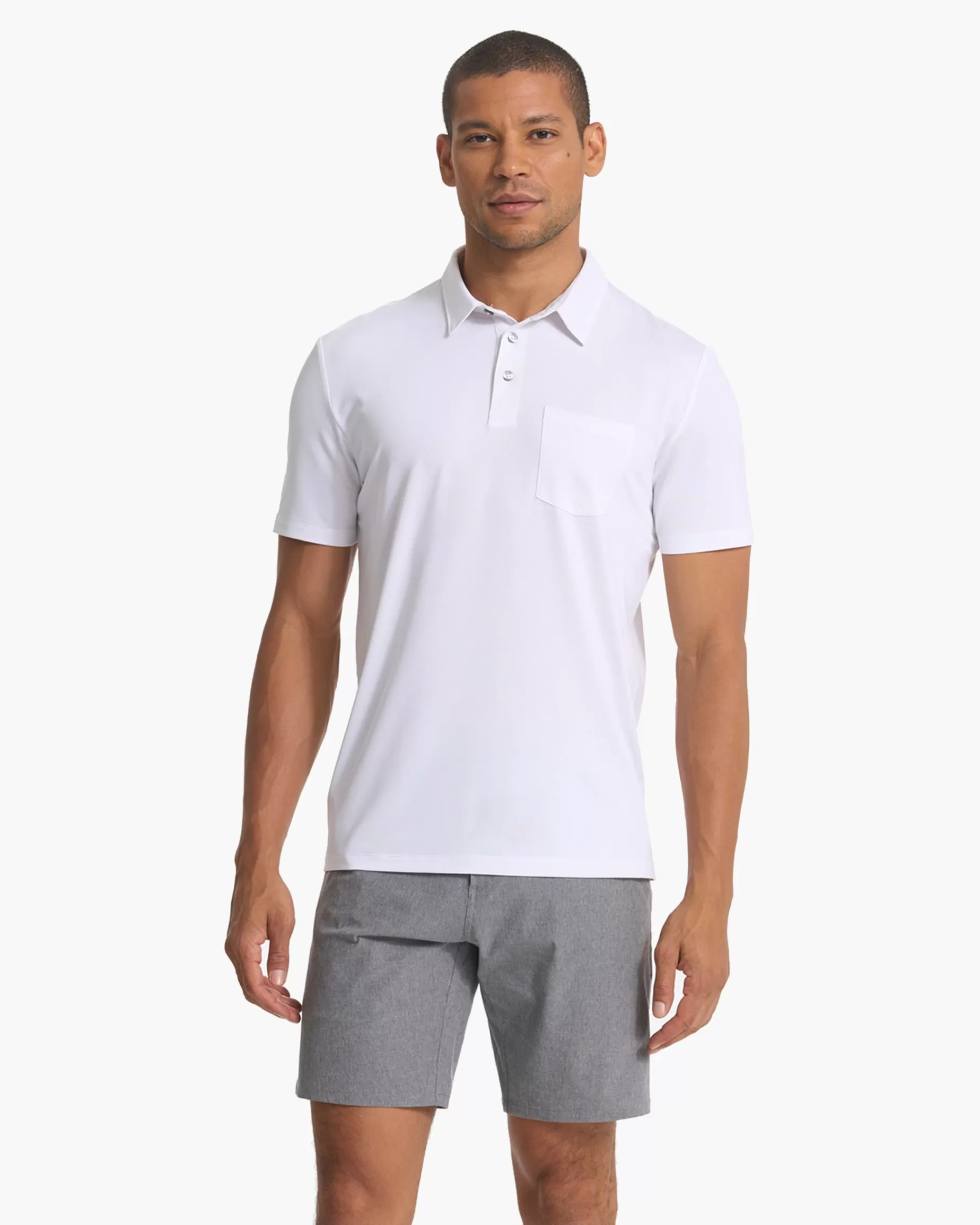 Vuori Zephyr Polo White Store