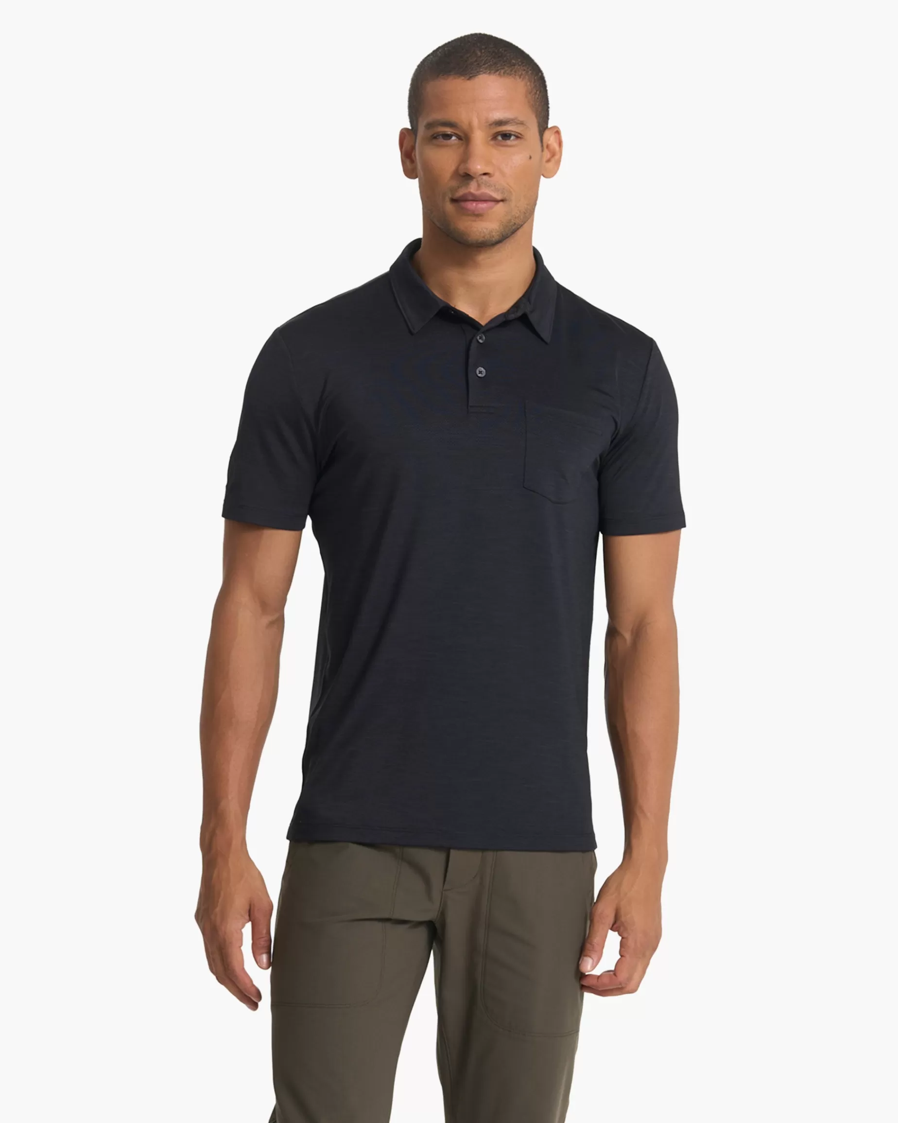 Vuori Zephyr Polo BlackHeather Shop